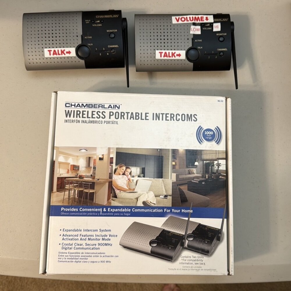 BATTERY OPERATED INTERCOM